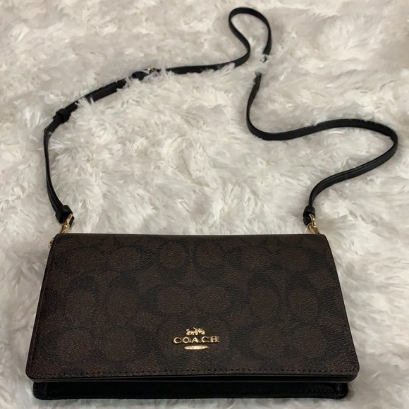 Coach clutch/crossbody bag - Picture 1 of 15